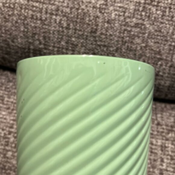 Starbucks 2023 Sage Spiral Mint Green Stainless Steel Pastel Tumbler No Straw - Picture 5 of 8